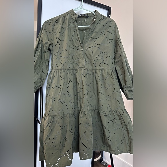 Zara Oversized cotton dress - Picture 4 of 10